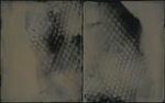 Origins, unique tintype photogram, 5" x 8", 2017, David Ondrik